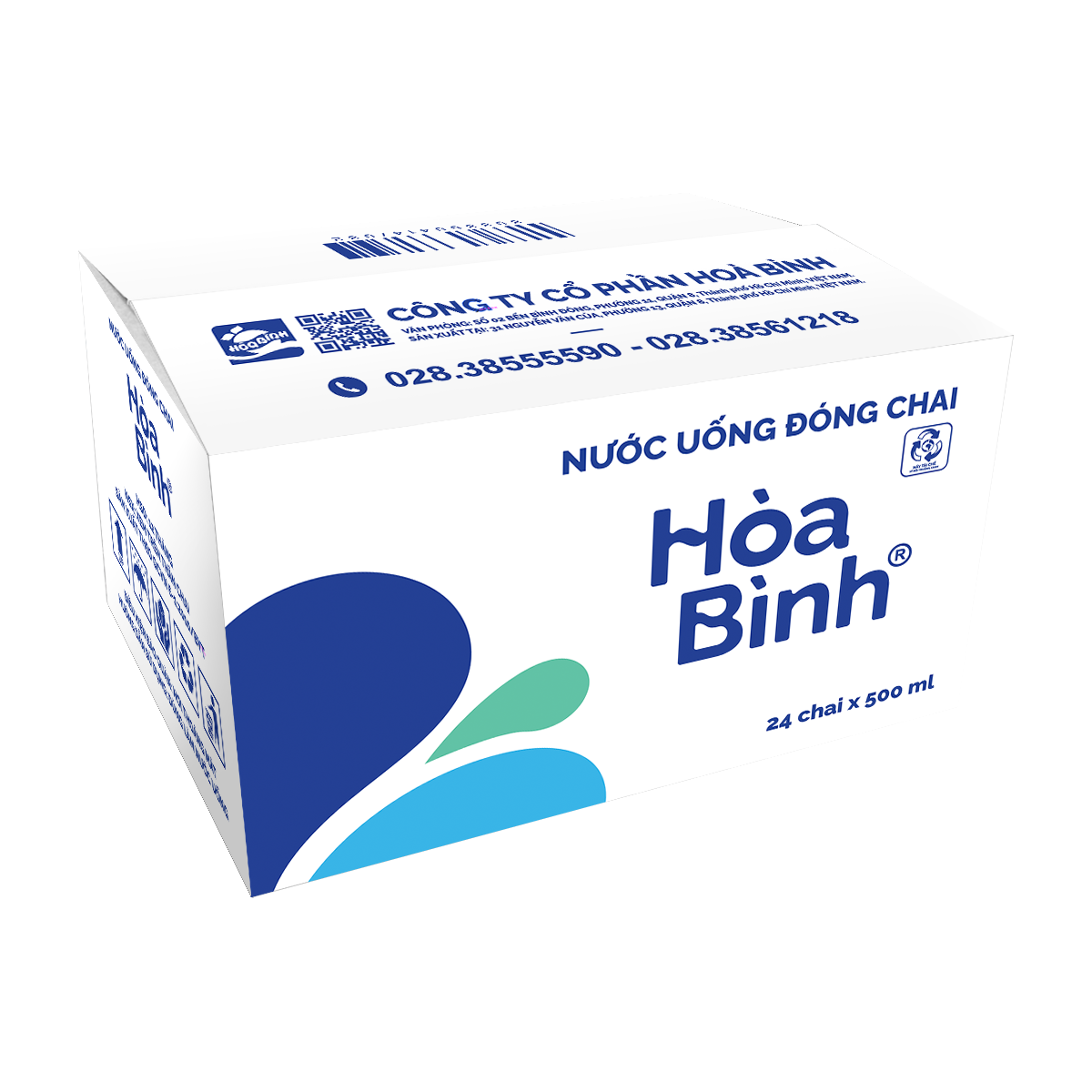 Nước uống đóng chai 500ml